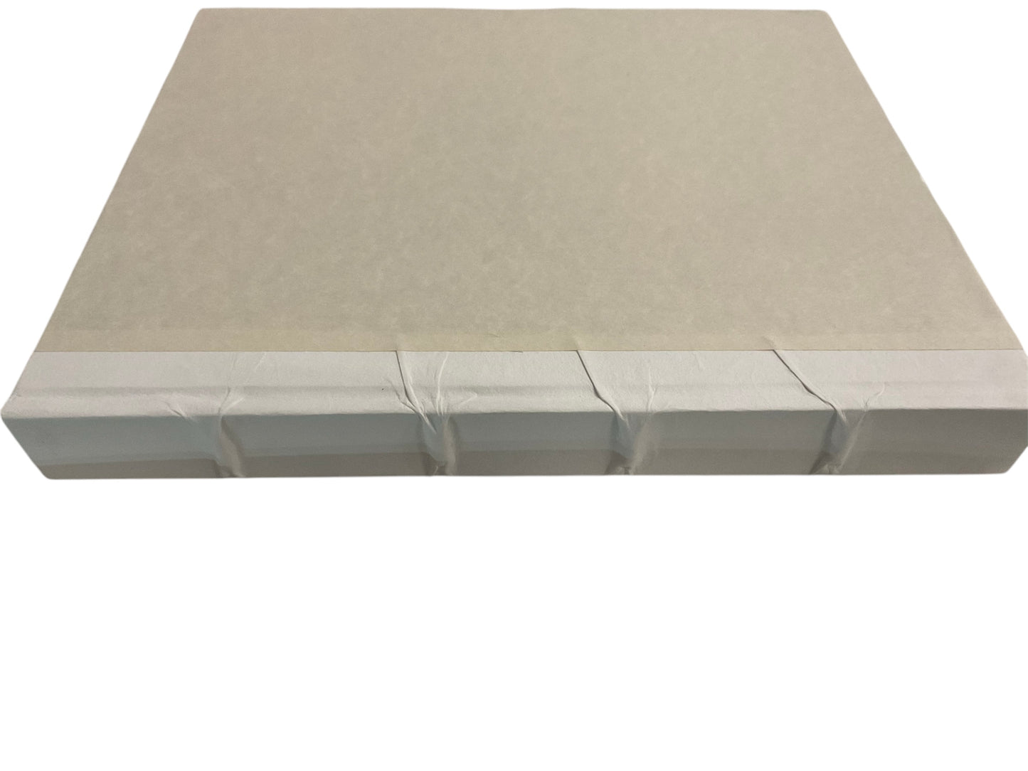 Large Decorative Book, White Binding 11.75"x 9.5"