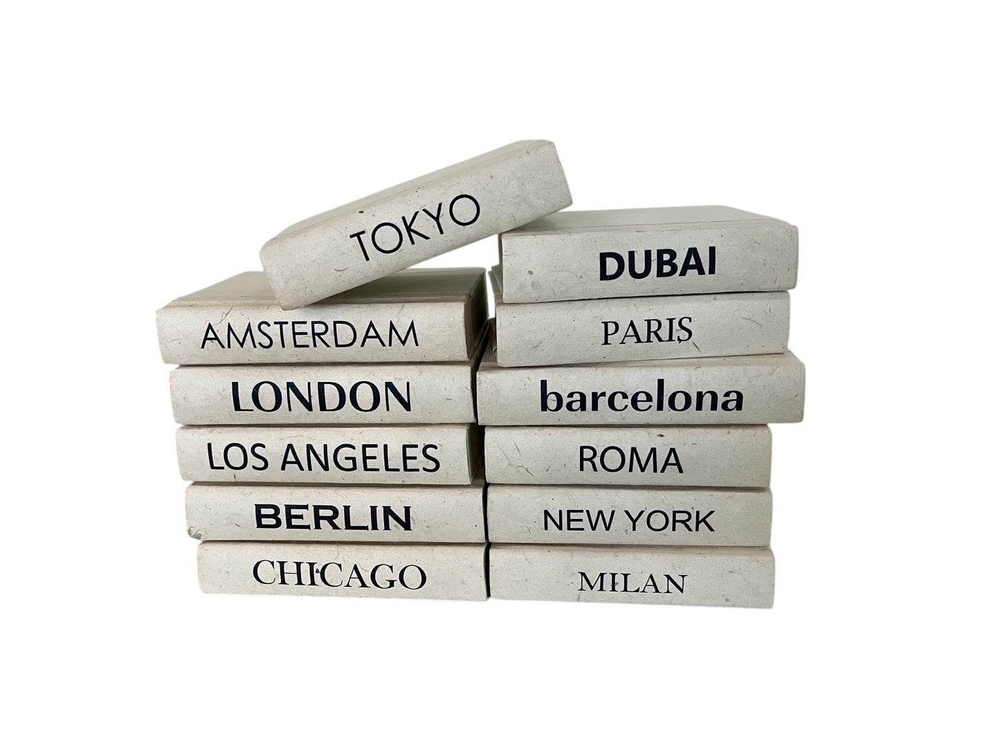 Mini Cities on Cream / Off- White Covers / 5-5.5