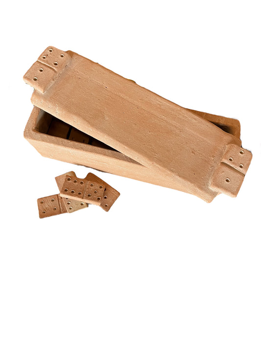 Clay Domino Set