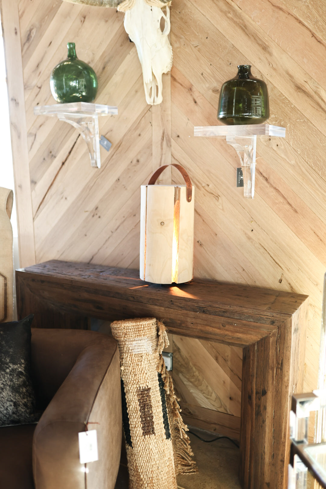 Vintage Reproduction Glass Bottle