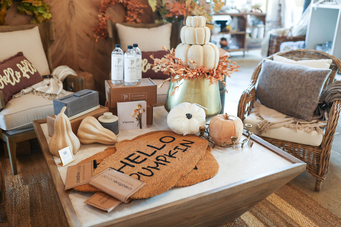 Reclaimed Pine 48" Square Coffee Table