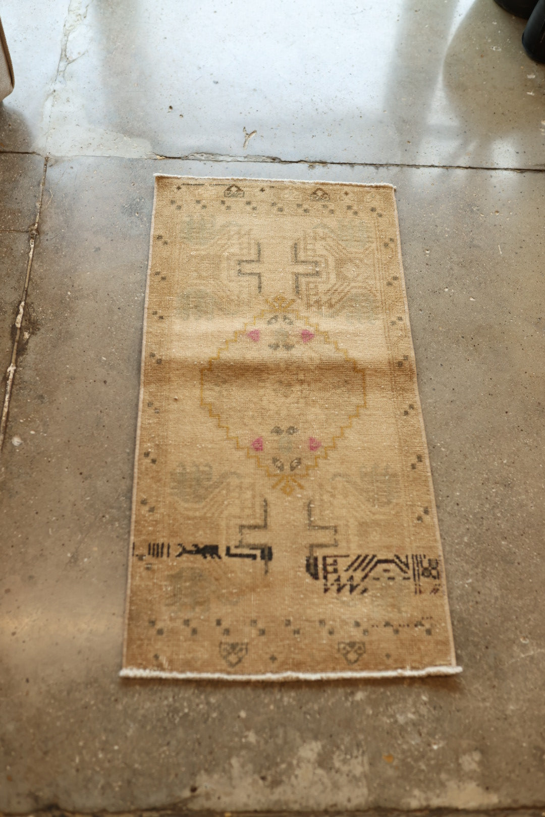 Vintage Mini Turkish Rug 20