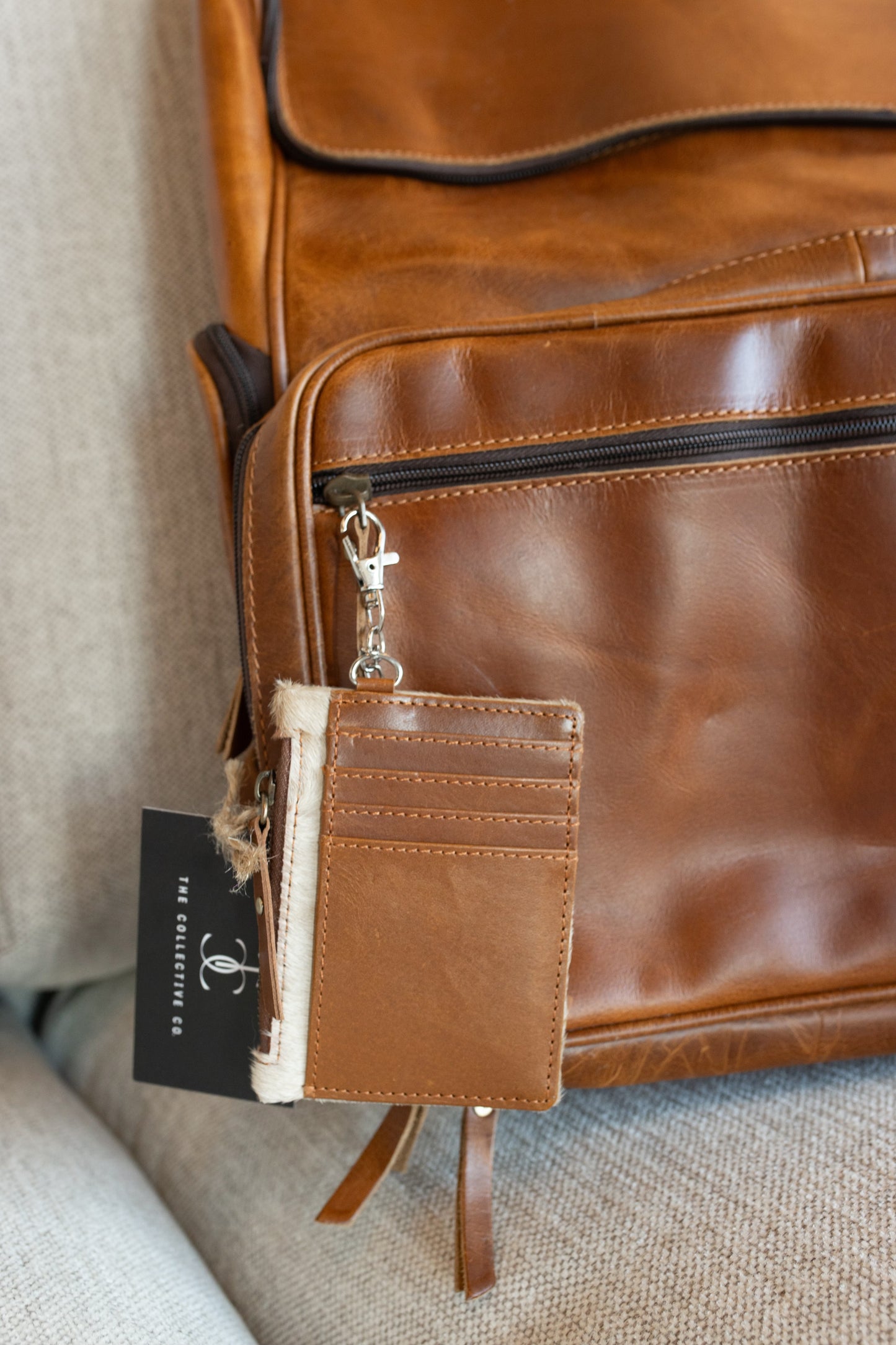 Hide Key Chain Card Holder