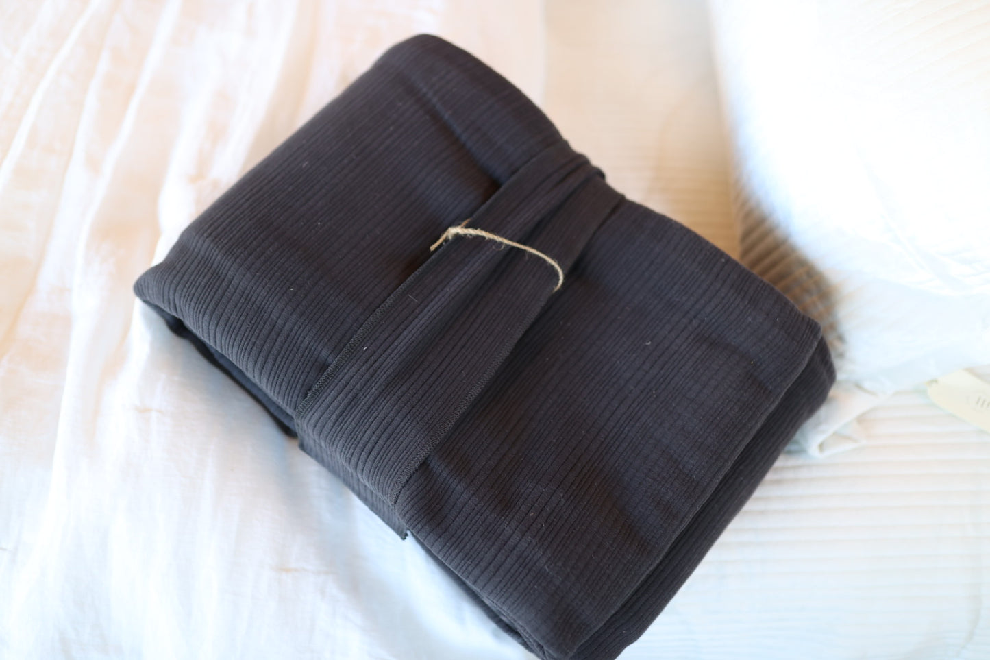 Channel Charol Grey Coverlet