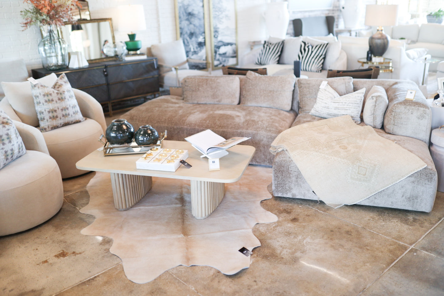 Cowhide Light Brindle