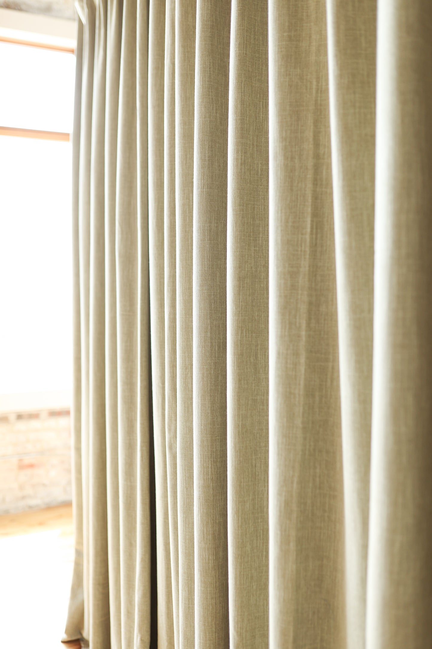 52" X 108" Drapes - Deep Beige Linen