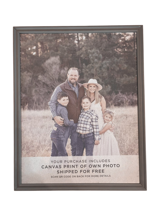 16 x 20 Custom Framed Canvas