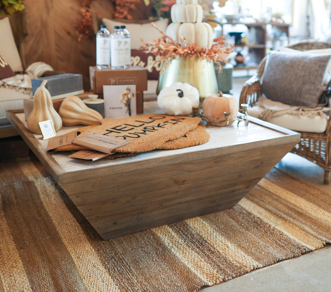 Reclaimed Pine 48" Square Coffee Table