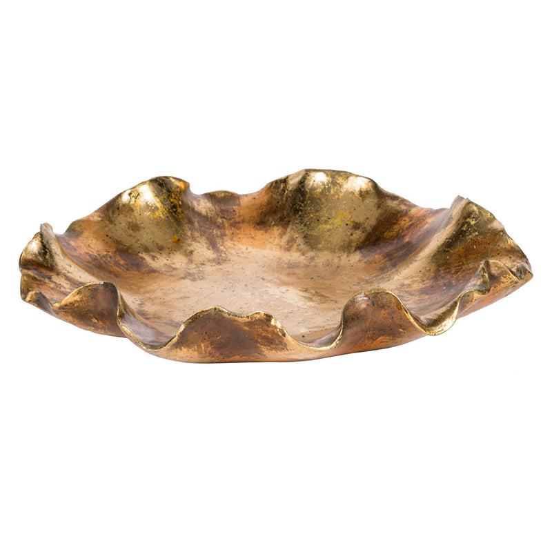 Westby Decorative Bowl, Antique Gold