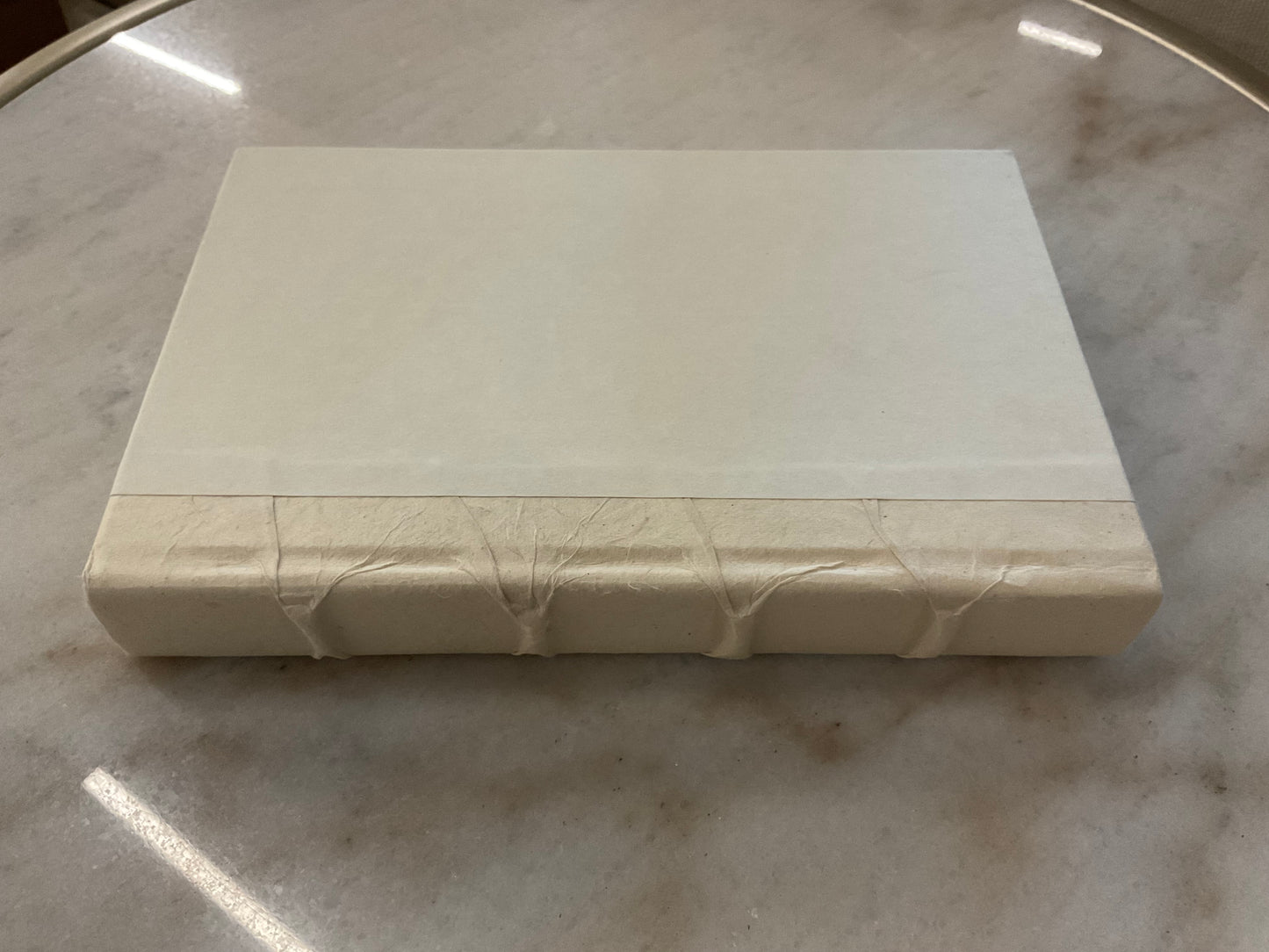 Decorative Book, Cream Binding 8.5"x 5.75"