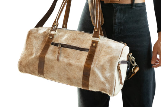 Fur Duffel Bag