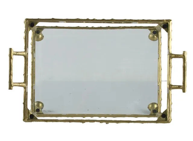 Brass Antique Bar Cart