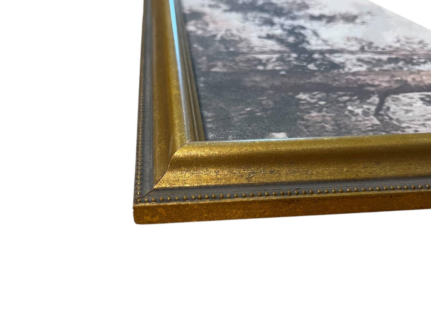 16 x 20 Vintage Pond Framed Canvas