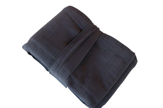 Channel Charol Grey Coverlet
