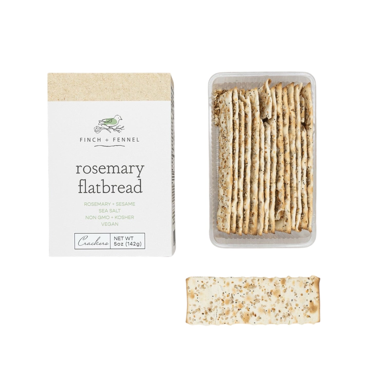 5 oz. Rosemary Flatbread Crackers