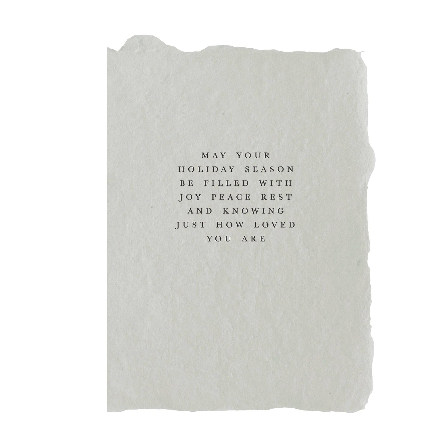 Just how loved you are holiday card