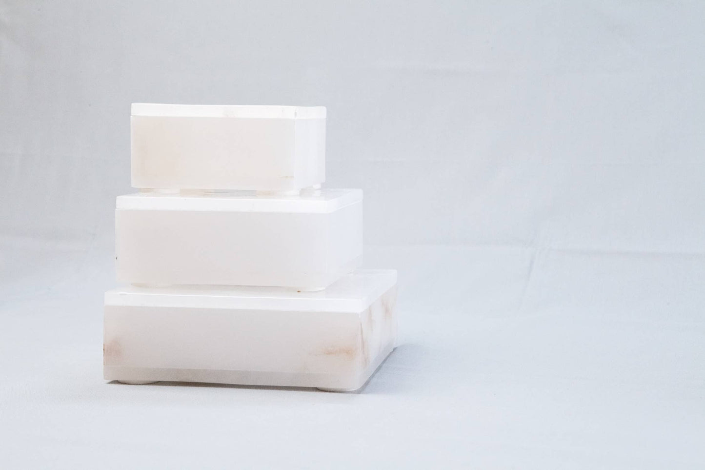 Lg. Alabaster Square Box