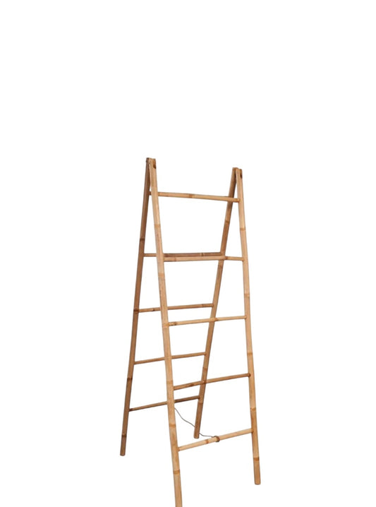 55"H Bamboo Towel Rack,