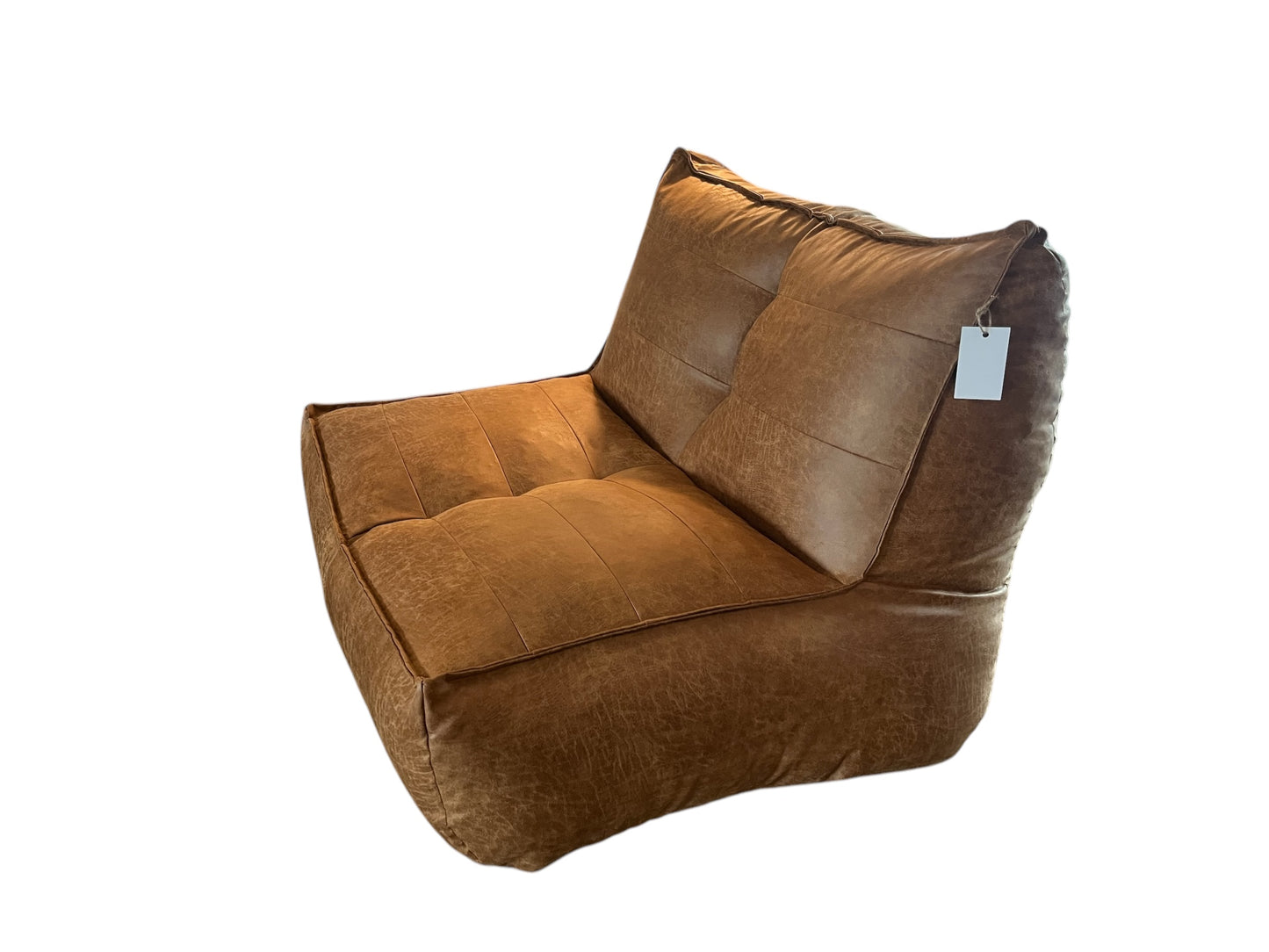 Leather Floor Chair