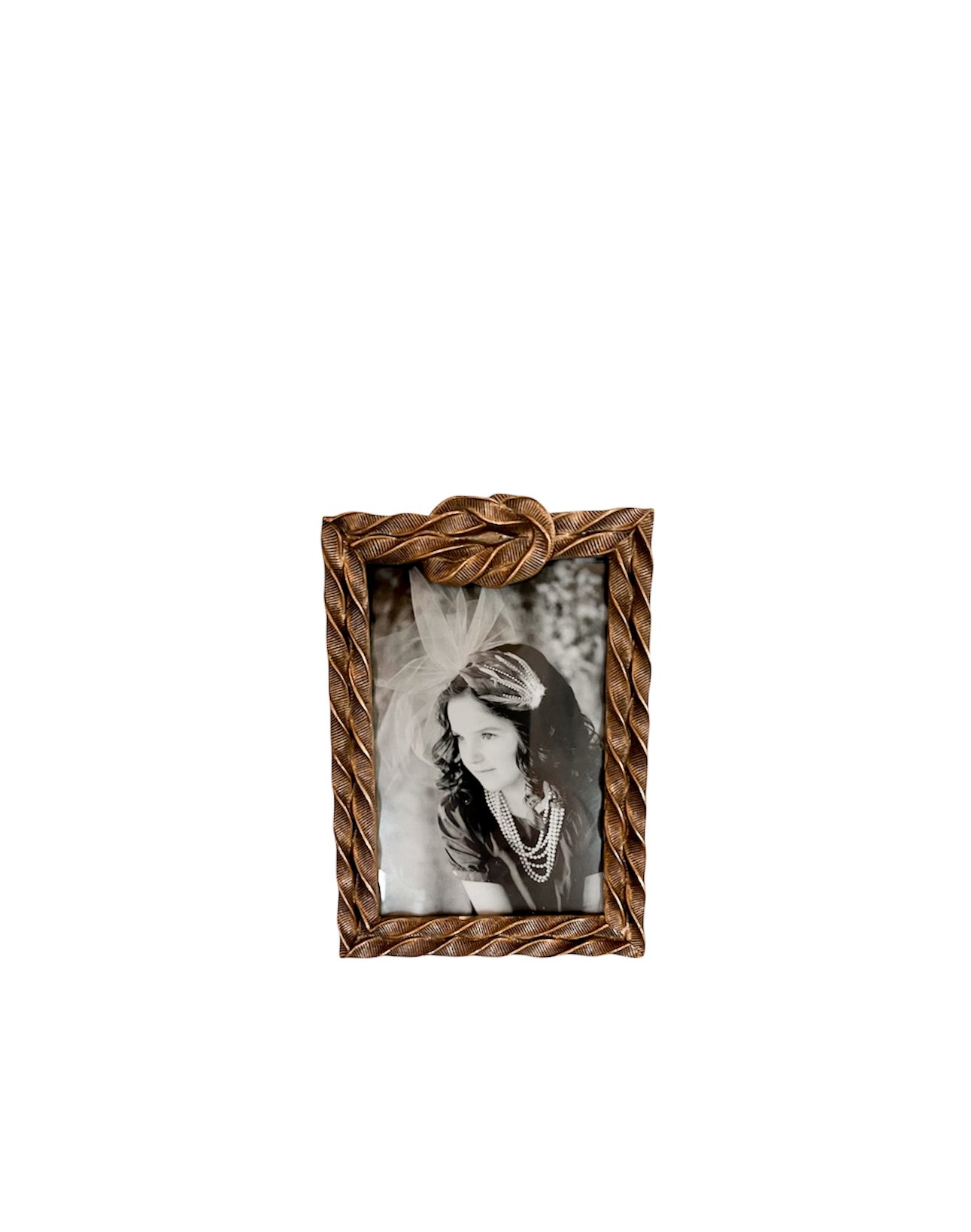 Gold Knot Photo Frame 4x6