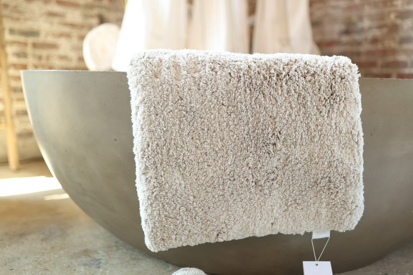 Egoist Cloud Bath Rug, Fog