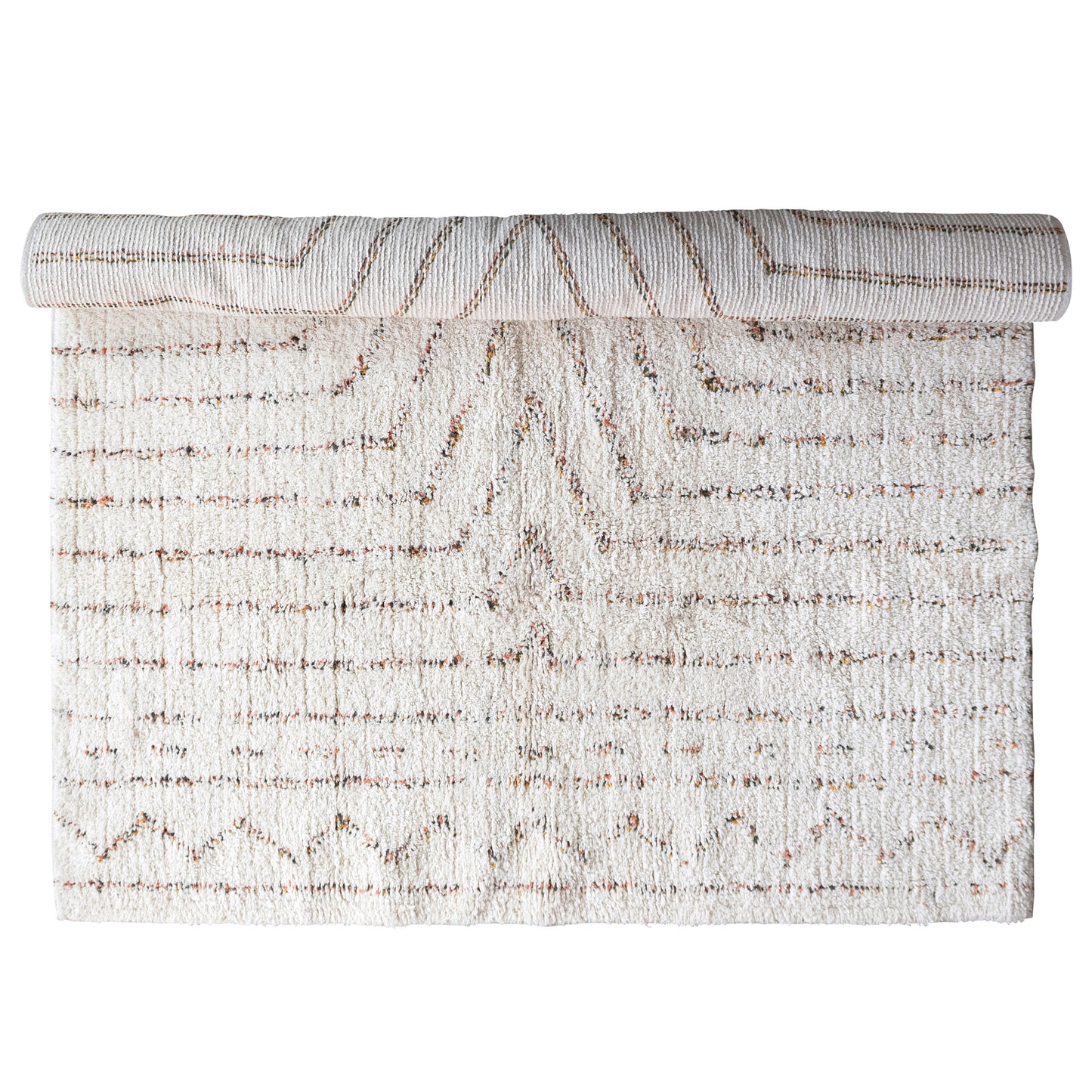 71-1/2"L Cotton Rug