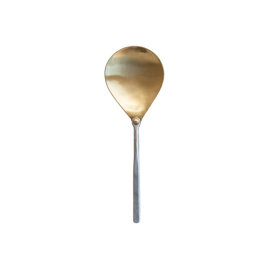 7-3/4"L Brass Server w