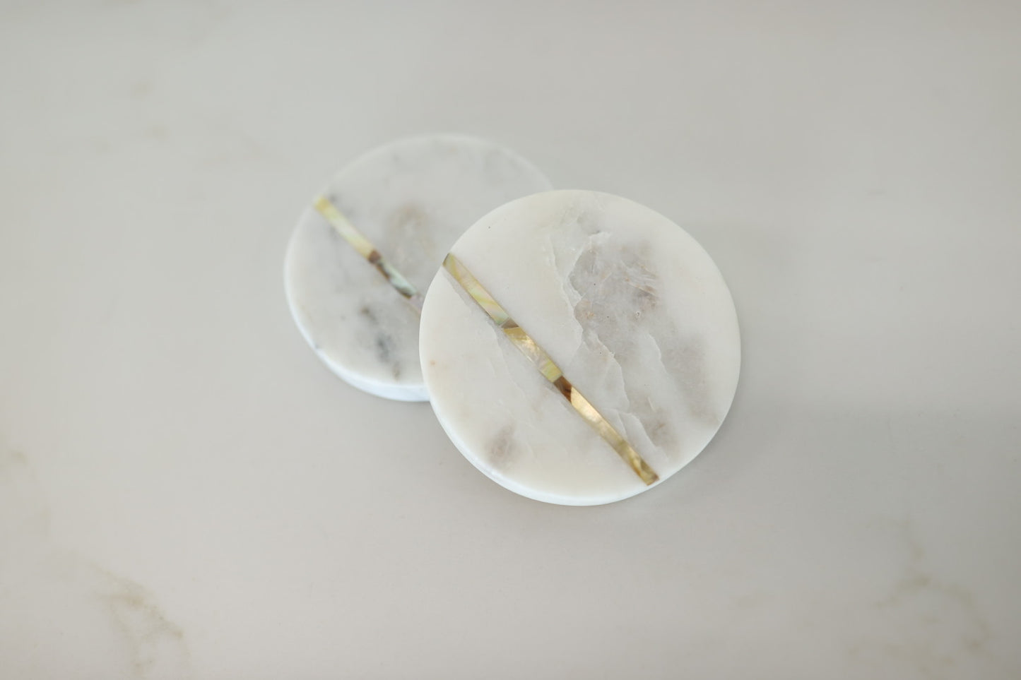 Round Marble Coasters