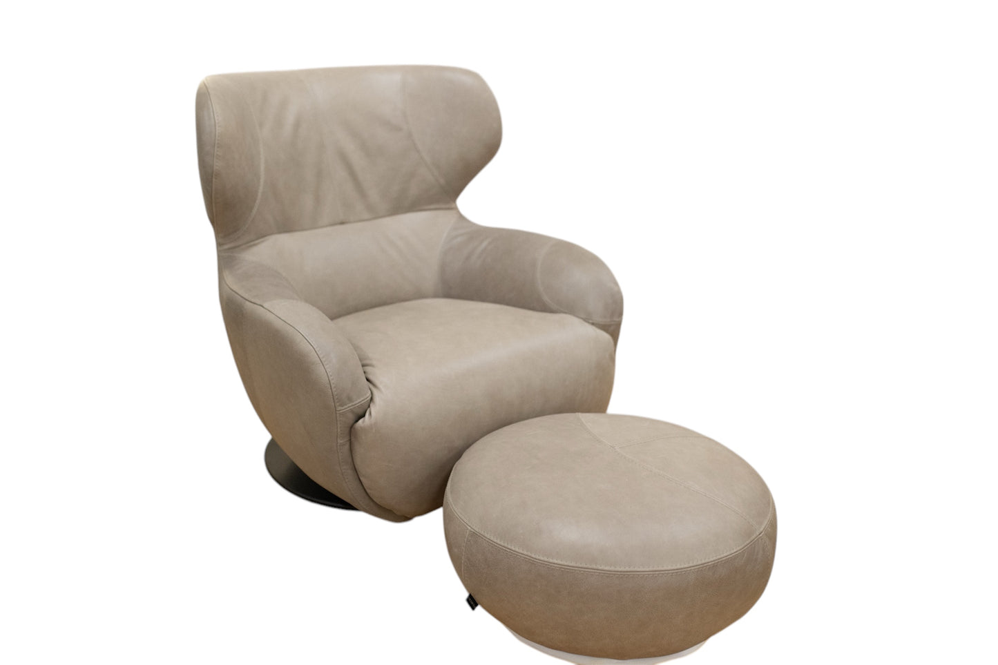 Shell Comfort Chair & Footstool