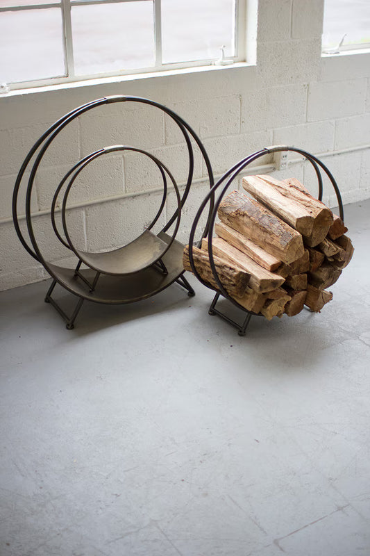 Large Metal Firewood Rack