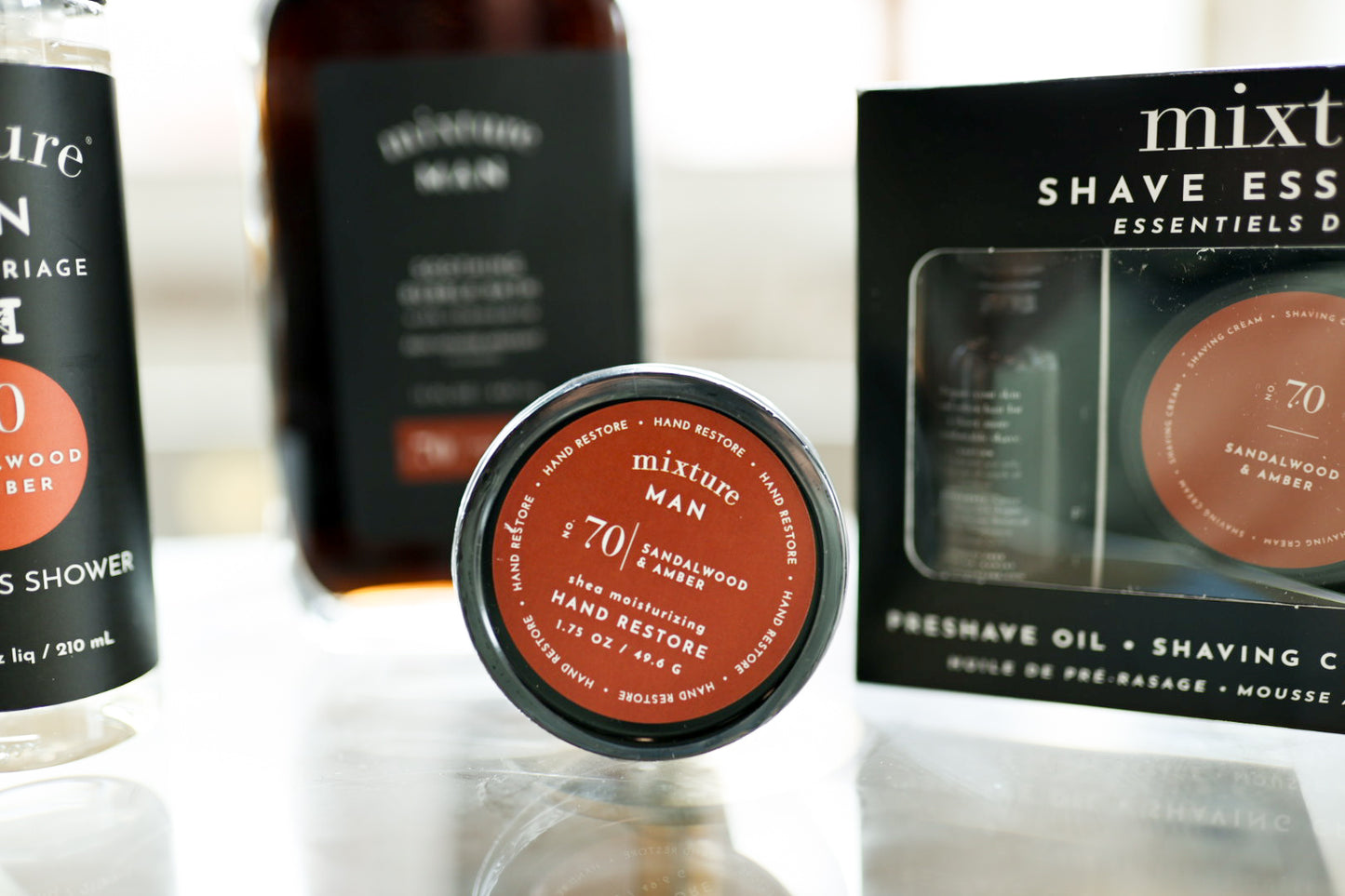 No. 70 Sandalwood & Amber Men's Hand Restore