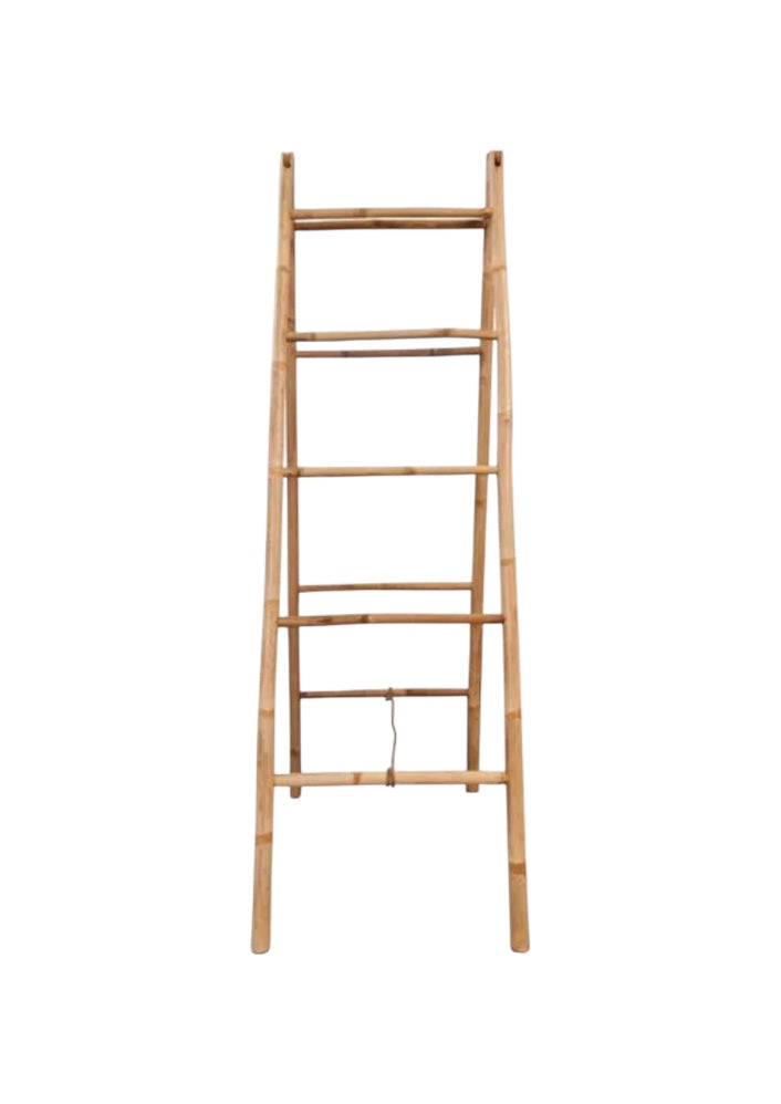 55"H Bamboo Towel Rack,