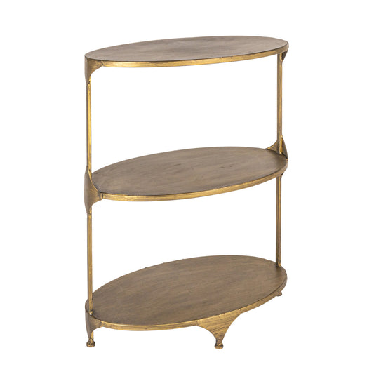 3 Tier Metal Side Table