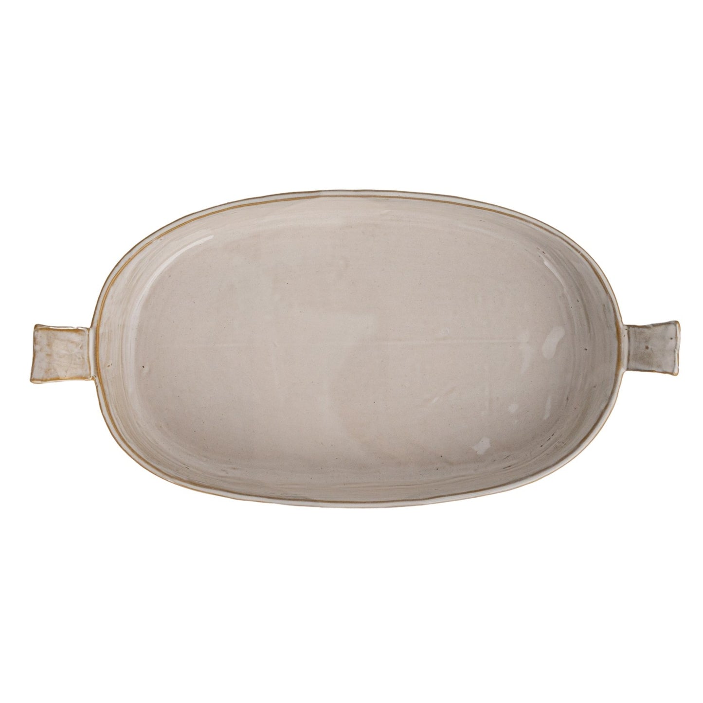 Oval Stoneware Dish