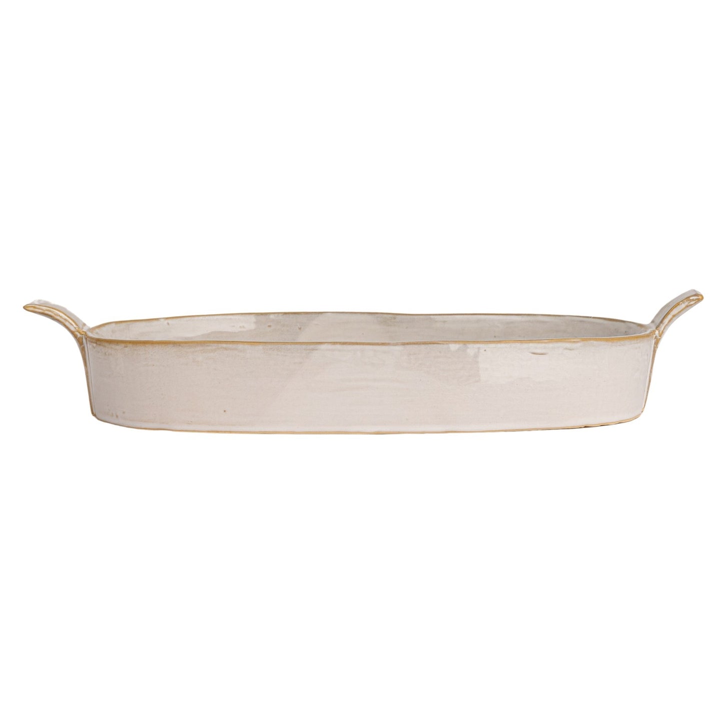 Oval Stoneware Dish