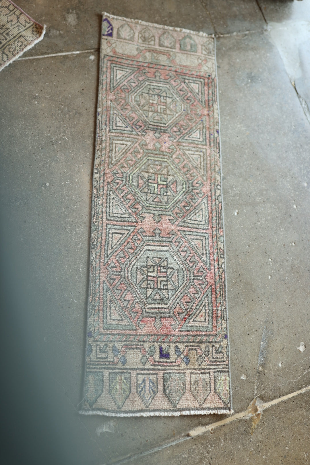 Vintage Mini Turkish Rug 1