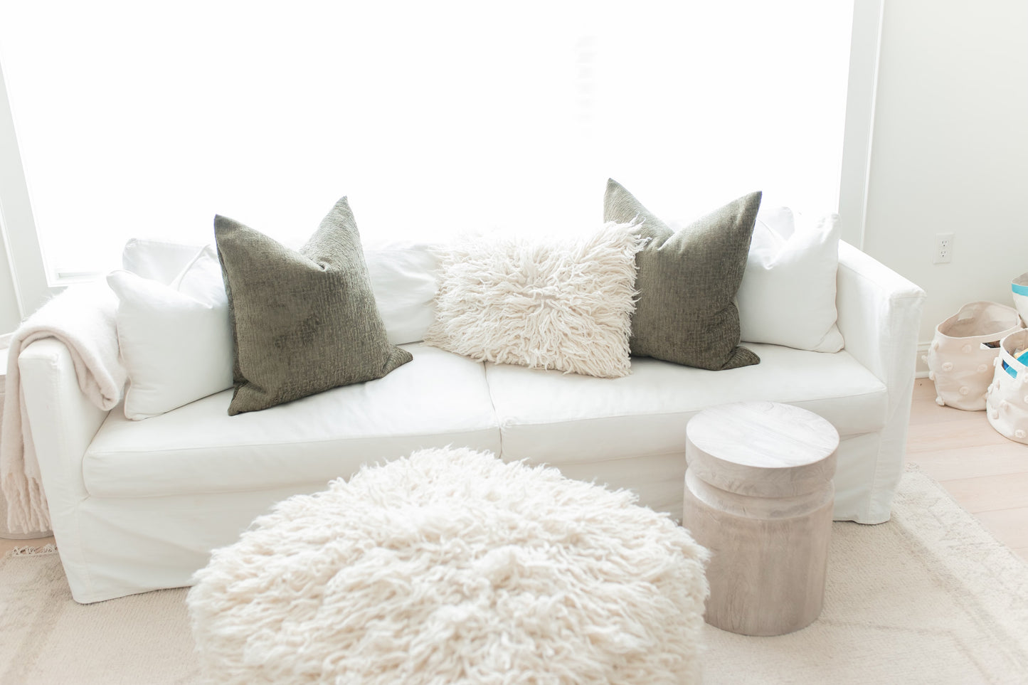 Woven New Zealand Throw Pillow
