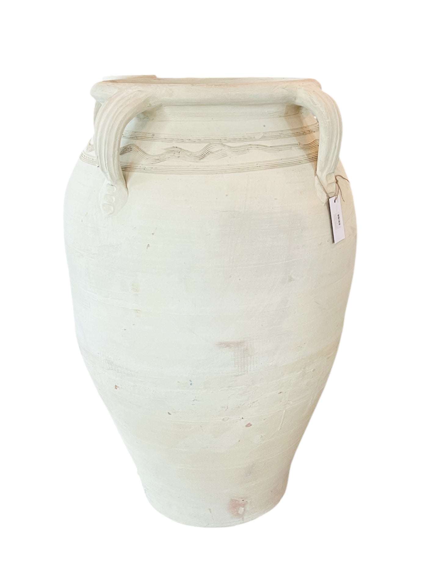 White Terracotta Pot 39"x 24"
