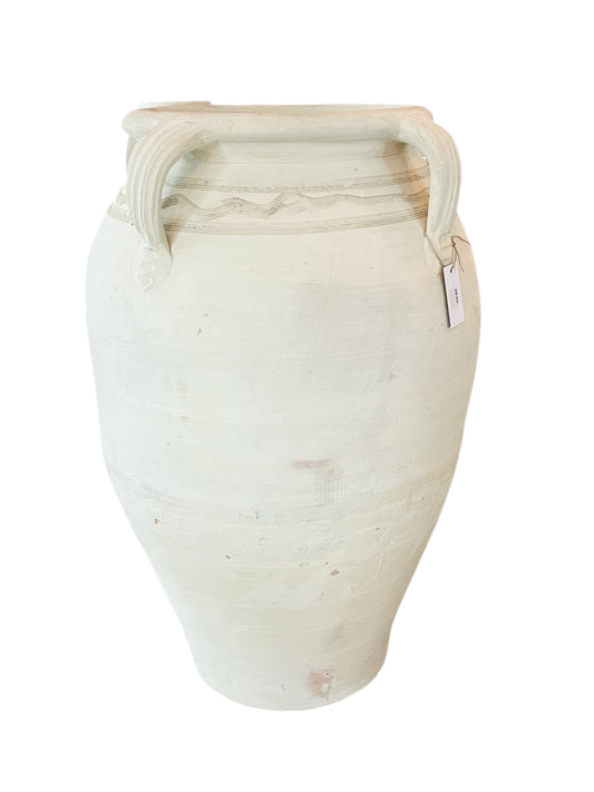 White Terracotta Pot 39"x 24"