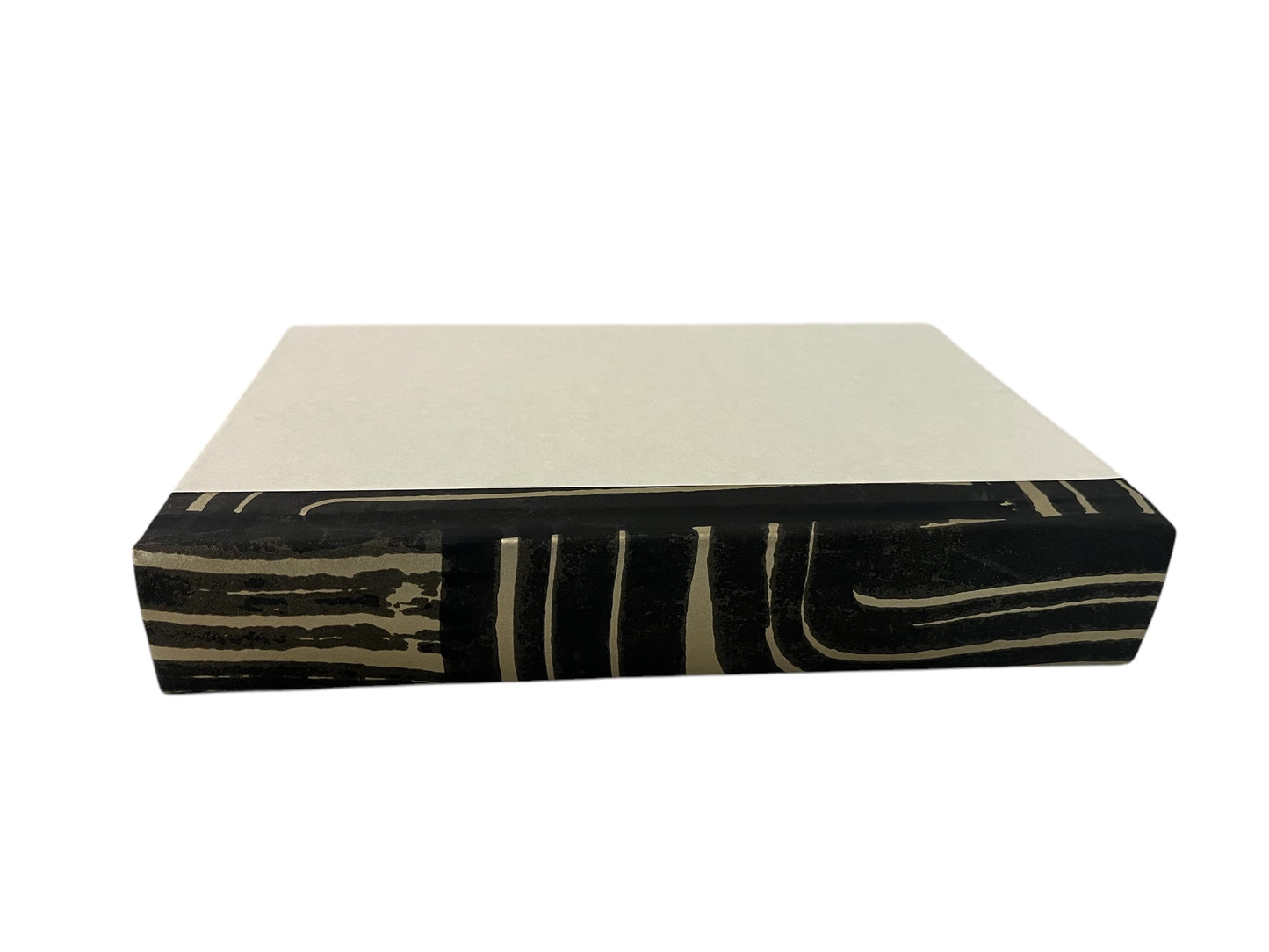 Glam Arches-Black & Gold / Off-White Covers / 8.5"-9.5"