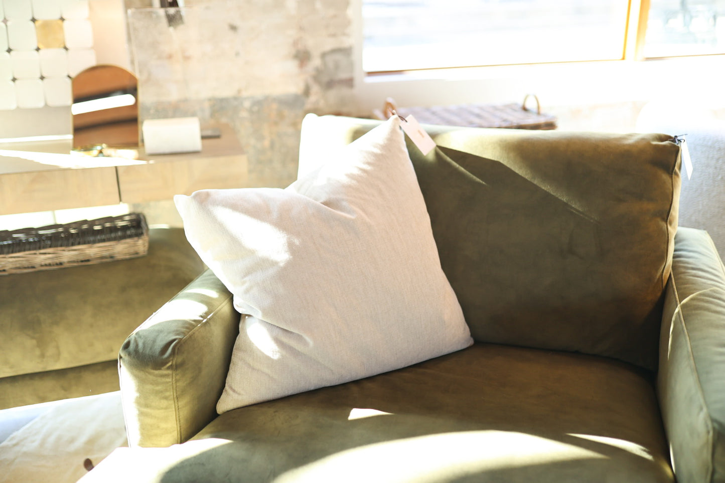 Decorative Paros Ivory Pillow