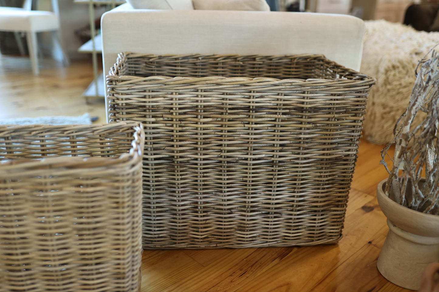 Rattan Basket Large