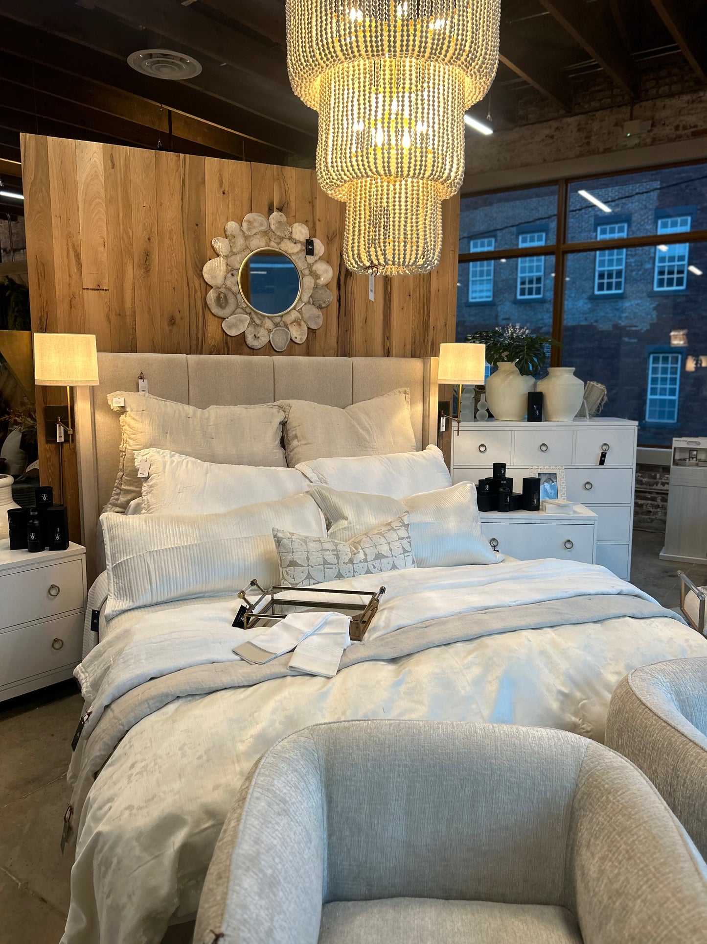 Harper Beaded Chandelier