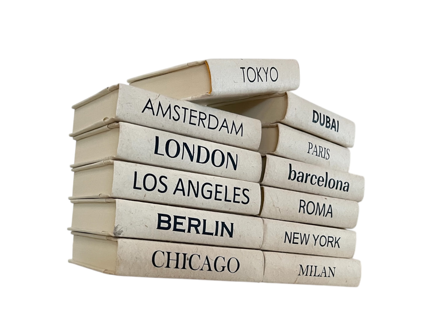 Mini Cities on Cream / Off- White Covers / 5-5.5