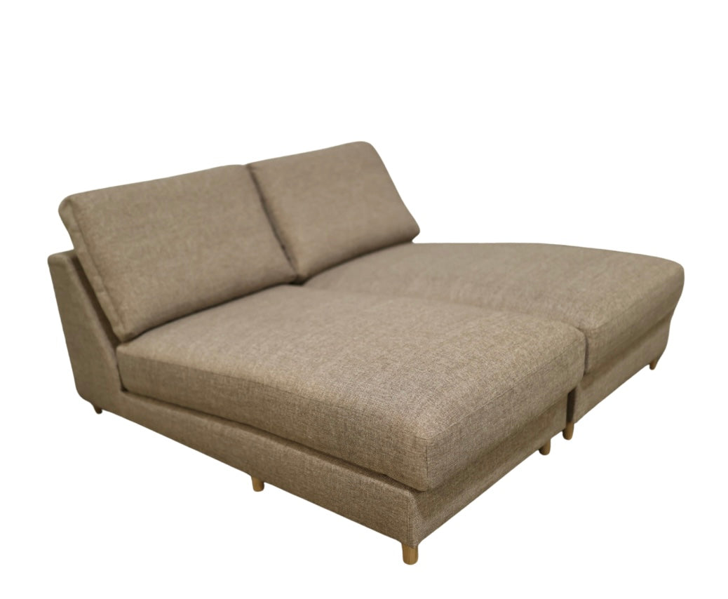 Larvik Casa Taupe Chaise Longue