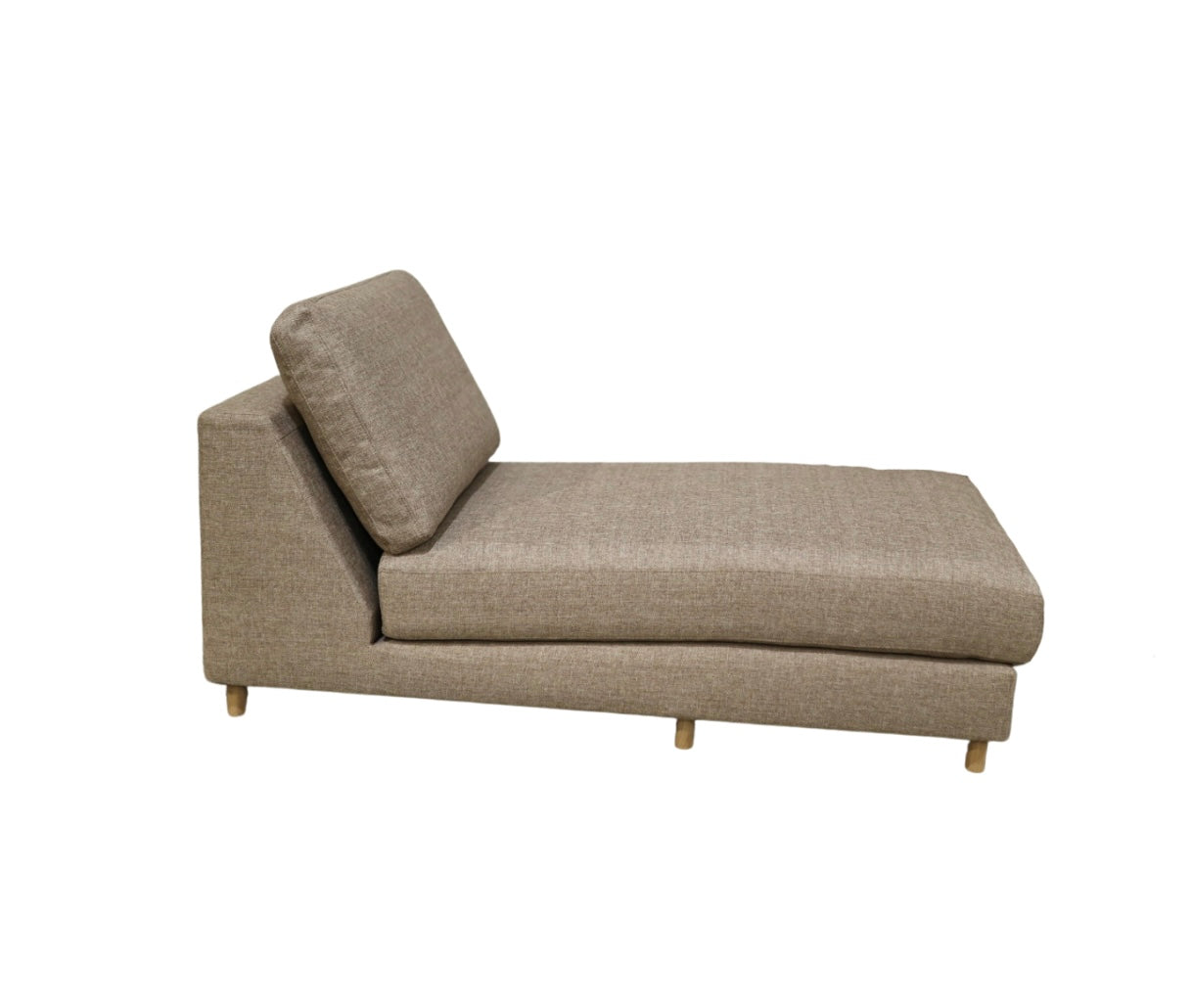 Larvik Casa Taupe Chaise Longue