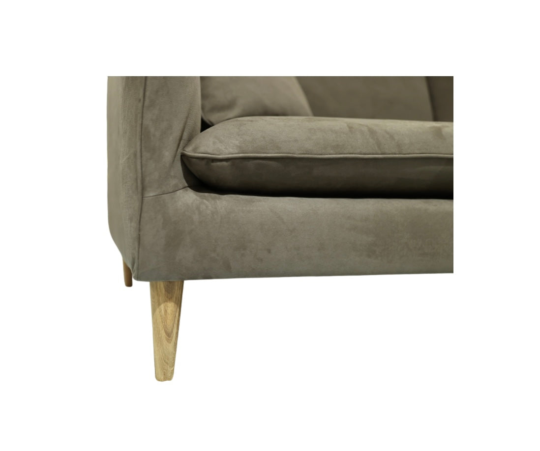 Linden Texas Elephant Sofa and Footstool