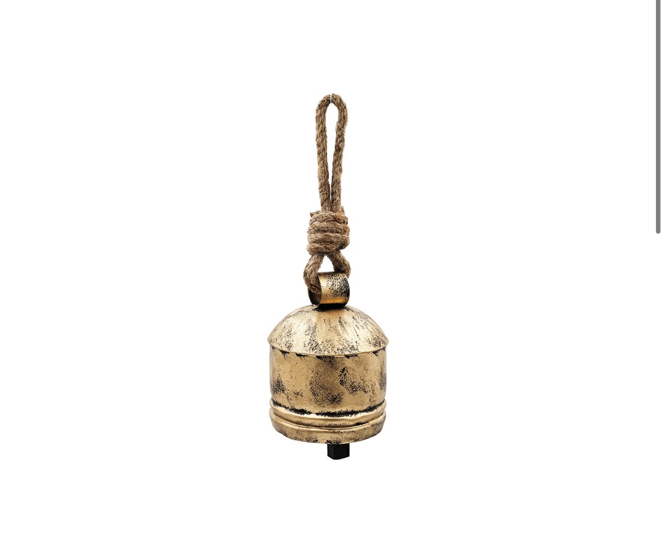 Iron Hanging Bell,Gold D4.5x6