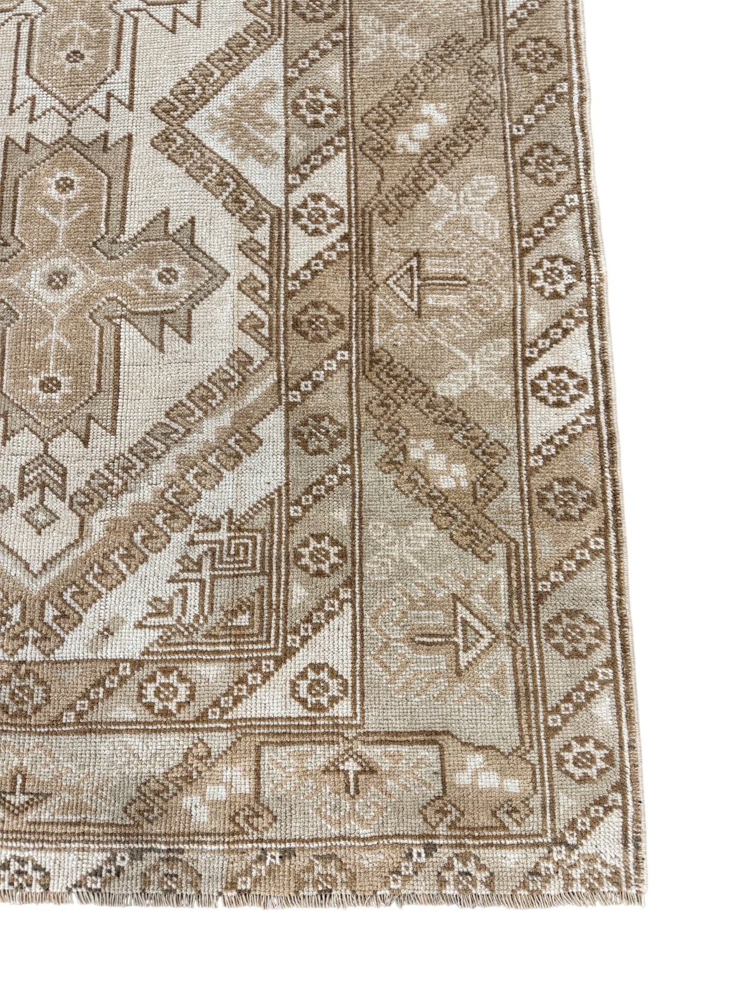 Vintage Oshak Turkish Rug