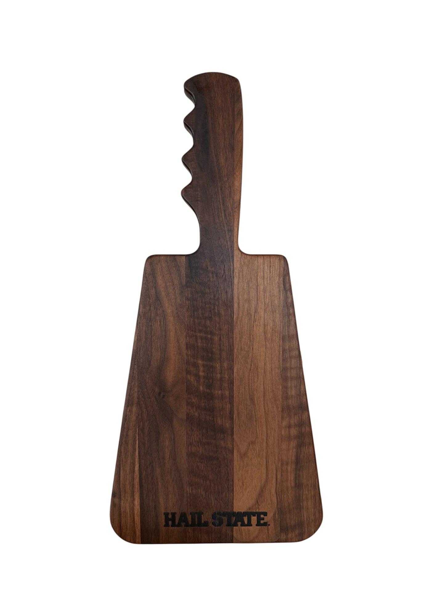 Walnut Cowbell Serving Board